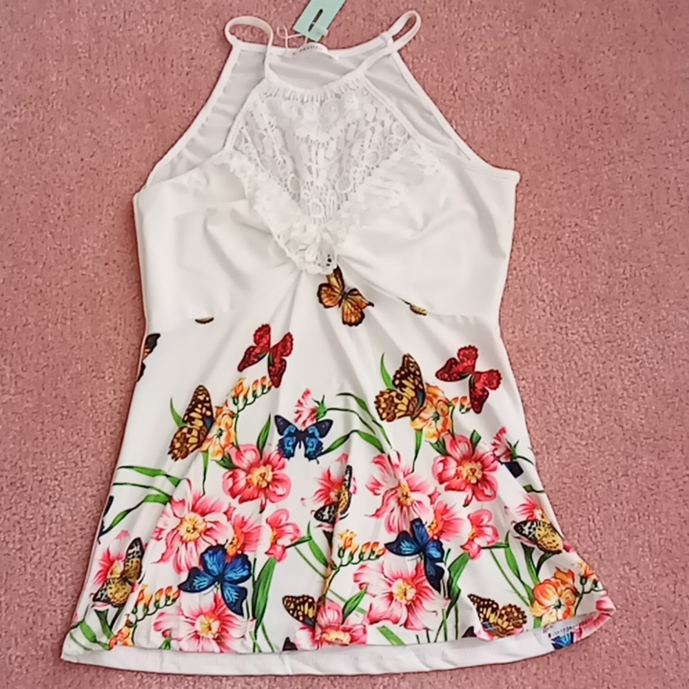 Butterfly tank top